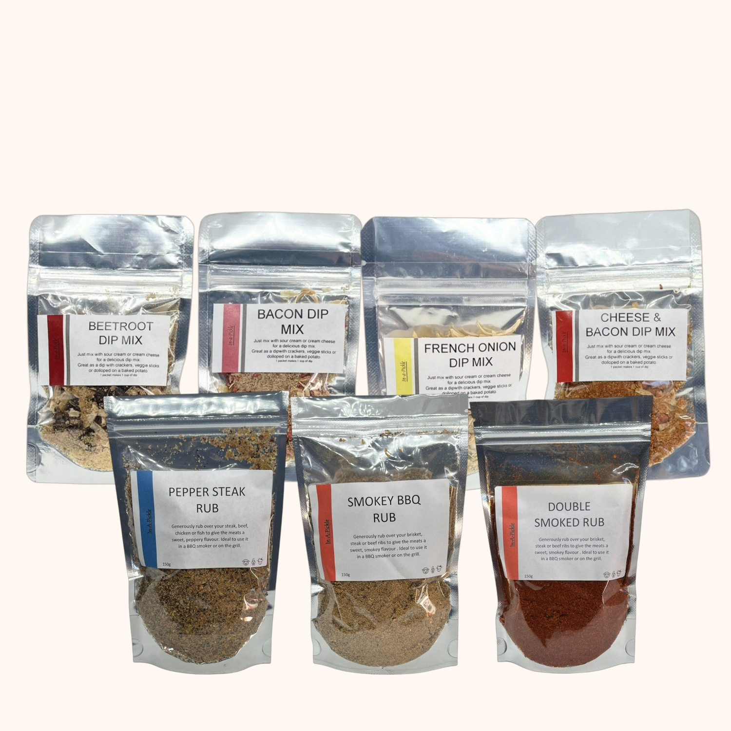 Dip Mixes and BBQ Rubs
