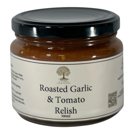Roasted Garlic & Tomato Relish